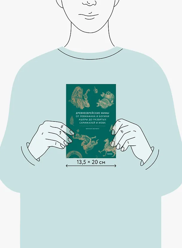 Книга Древнееврейские мифы. От Левиафана и богини Ашеры до разбитых скрижалей и Иова (Михаил Вогман) — 10