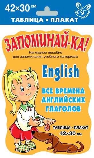 

Английский язык. Все времена английских глаголов