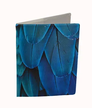 Обложка для паспорта Feather blue 2404208