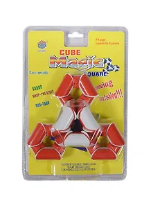 Головоломка Змейка красная Треугольник на блистере (002961)