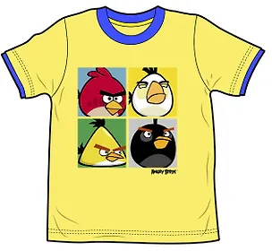 Angry Birds Футболка для мальчиков FOURSOME (5-6 лет, Желтый) (TSB83-YELL-AB) 2372984