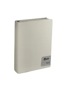 Блокнот с выдавленными английскими буквами белый (003772) (Карамба)