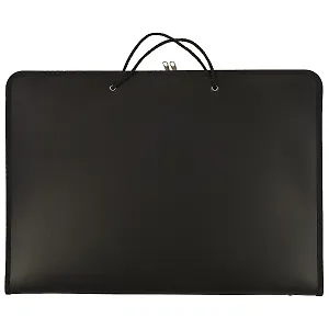 Папка на молнии, чёрная, А3