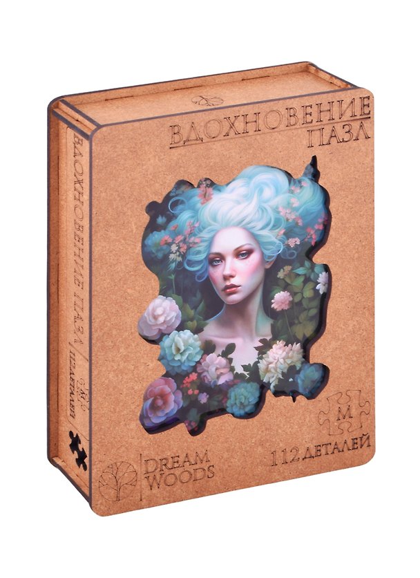 Фигурный пазл «Вдохновение», дерево, Dream Woods 2992832 — 1