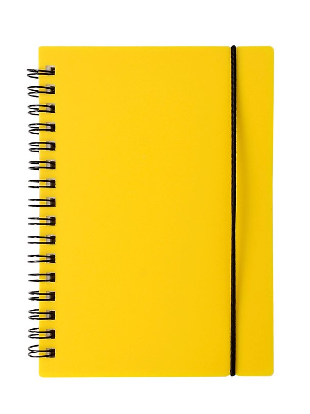 Записная книжка «Favorite Color. Neon Yellow» А6, 80 листов в клетку, спираль, Listoff 3091821 — 1