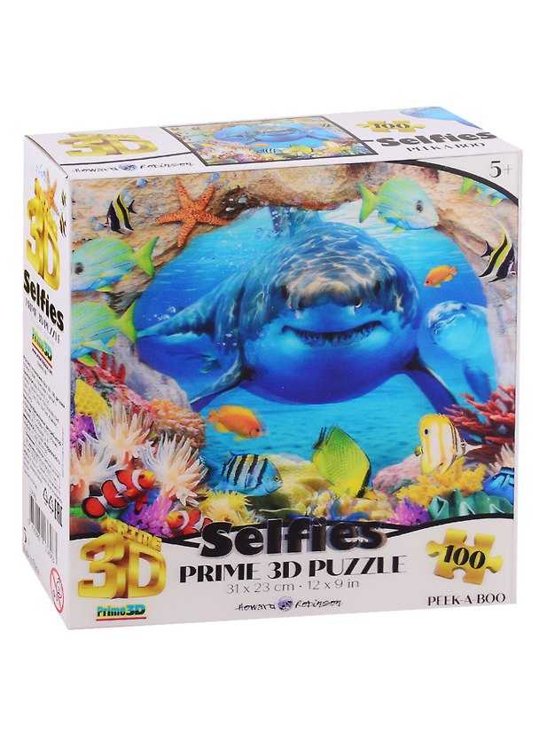 Пазл 100 Super 3D KidsПоиграем в прятки? (Peek-a-Boo). 2790009 — 1