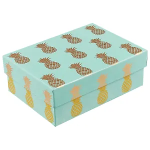 Подарочная коробка «Gold pineapple», 18 х 13 см