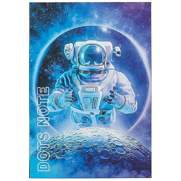 Записная книжка «Space adventures» А6+, 64 листа в точку, Listoff 2878241 — 1