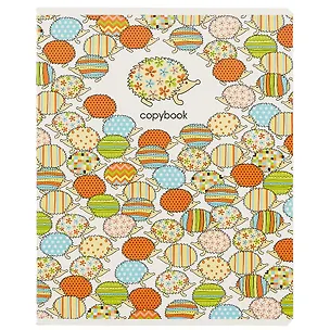 Тетрадь в клетку Феникс+, "Цветные ёжики", 48 листов, в ассортименте 246818