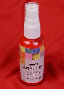 ArtSpray Акриловая спрей-краска Гранат (ST35) (флакон) (50мл) (WizzArt)