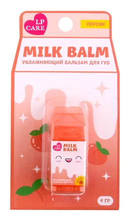 Бальзам для губ `LP CARE` MILK Персик 4 г (219323) 3030565