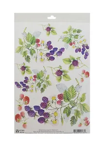Декупажная карта Ежевика (S-138) (упаковка)