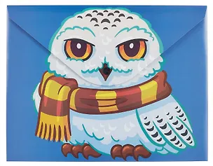 Папка-конверт А4 на кнопке "Сова", двуст.печать 3102093