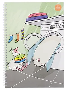 Тетрадь А4 96л кл. "Censored" спираль, мел.картон, выб.лак, выб.лак, двойная обложка, офсет