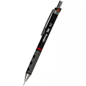 Карандаш механический 0.5мм "Rotring Tikky II" черный, Rotring — 219810 — 1