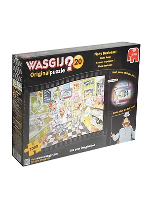 Пазл 1000 (17306) Сомнительный бизнес Угол зрения 20 (Wasgij) (коробка) 2427779