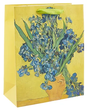 Пакет А4 32*26*12 "Винсент Ван Гог. Ирисы" нейтр., бум.мат.ламинат 3103269