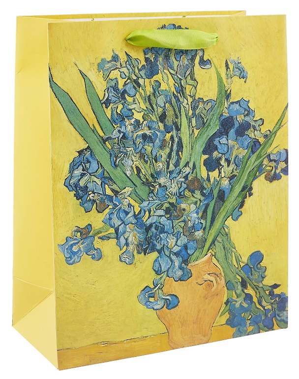 Пакет А4 32*26*12 "Винсент Ван Гог. Ирисы" нейтр., бум.мат.ламинат 3103269 — 1