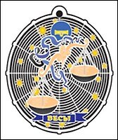 Закладка для книг Знак зодиака Весы (RBM-21) (Мир Бижу) 2343809 — 1