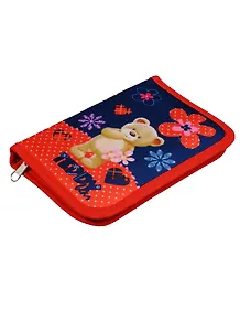 Пенал школьный 1 отделение "Мишка Ted"