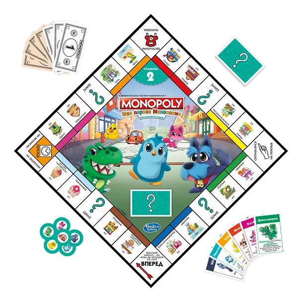 Игра настольная Hasbro Games Монополия Джуниор 2в1 3066903 — 5