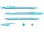 Ручки шариковые Erich Krause, R-301 Spring Stick&Grip, синие 0,7 мм 4 штуки — 2928634 — 2