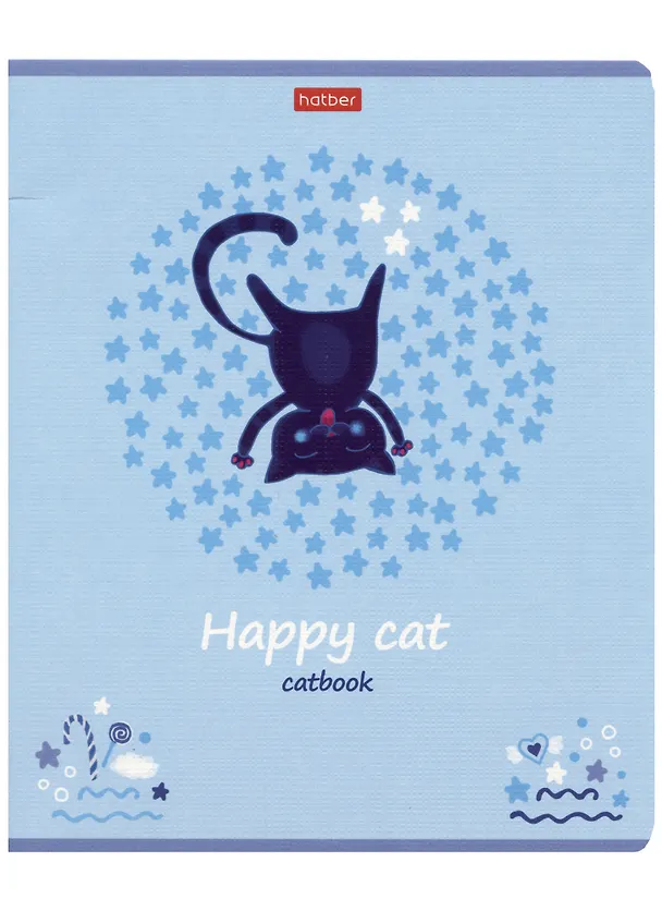 Тетрадь общая «Catbook» в ассортименте, 48 листов в линейку, А5 - Hatber 2940290 — 3