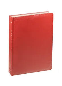Ежедневник недат. А5 152л "Classic" ZODIAC темно-красный, иск.кожа, поролон, тон.бумага, справ.мат-лы, ляссе, Listoff