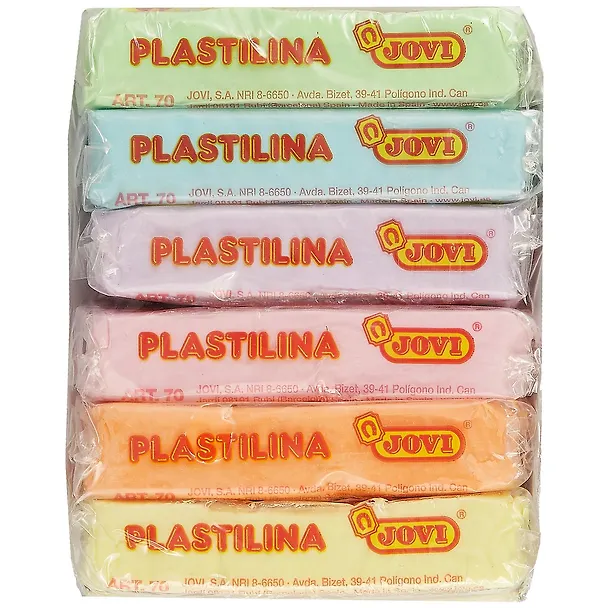 Пластилин «Jovi pastel», 6 цветов, 300 гр 251992 — 2