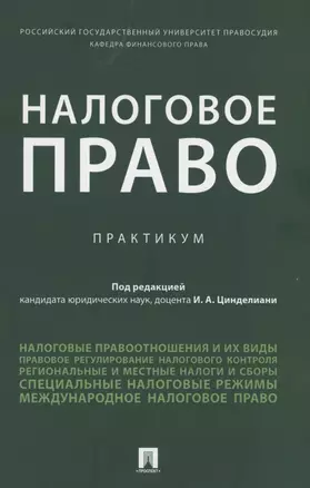 Налоговое право. Практикум — 2866800 — 1