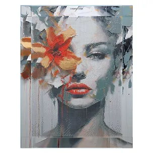 Алмазная  мозаика "Женственность" 30*40 см 3078352