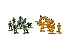 Набор солдатиков Взвод (Т52030) (10шт) (упаковка)