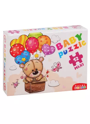 Пазл Дрофа-Медиа Baby Puzzle. Мишка и воздушные шары — 2779454 — 1