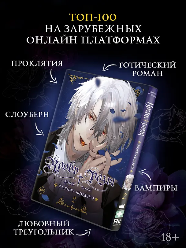 Кровь розы. Том 2 (Кровь Розена / Rosen Blood). Манга 3148169 — 5