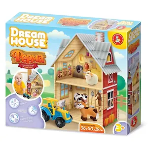 Кукольный домик быстрой сборки «Ферма»