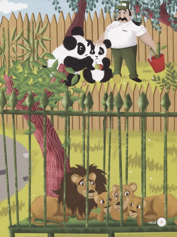 Книга Mystere au zoo de Karapo. Niveau A1 () — 5