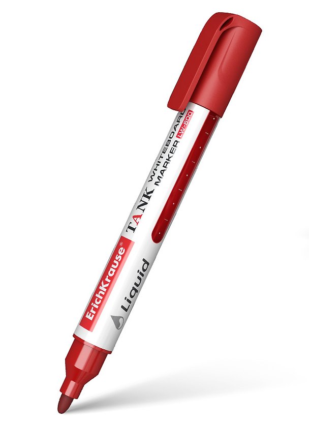 Маркер для досок «Liquid LW-600» красный, Erich Krause 2928536 — 1