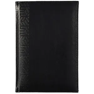 Ежедневник недат. А5 160л "Сариф эконом" черный, кожзам, тв.переплет, обл.поролон, офсет, ляссе