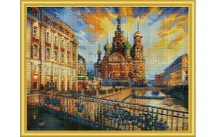 Алмазная мозаика Санкт-Петербур, 40*50 см. 345540 — 1