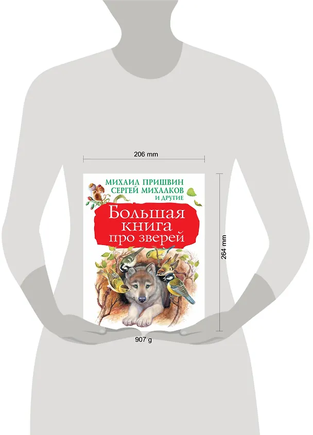 Книга Большая книга про зверей (Сергей Михалков, Михаил Пришвин, Виталий Бианки) — 4