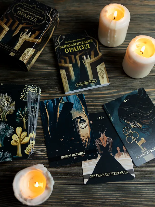 Книга Психологический Оракул (70 метафорических карт и руководство) (Дженнифер Александра Митчелл, Оксана Добрук, Элеонора Хуснутдинова) — 15