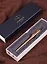 Ручка шариковая Parker, Jotter Premium West End Brushed Gold, подарочная синяя — 242969 — 1