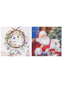 Набор салфеток для декупажа Проверка списка желаний 2 шт. (303534/SDL057700) (упаковка)