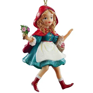 Новогоднее подвесное украшение ErichKrause Decor Красная Шапочка (пластик) (11см) (43905)