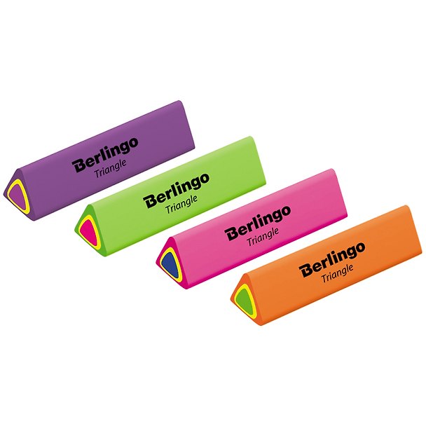 Ластик «Triangle», Berlingo, термопластичная резина, треугольный 2931944 — 1