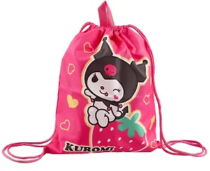 Мешок для сменной обуви "Kuromi" 33*42см, 1отд., петля для подвеса, инд.уп.