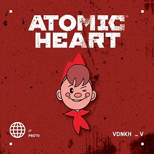 Значок металлический, Atomic Heart. Пионер 3039304