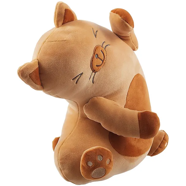 Мягкая игрушка Котик весёлый бежевый (текстиль) (41см) (12-35011-80274676) 2767315 — 2