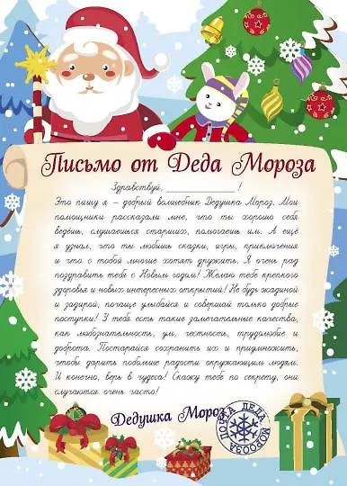 Книга Письмо от Деда Мороза. Выпуск 3 () — 5
