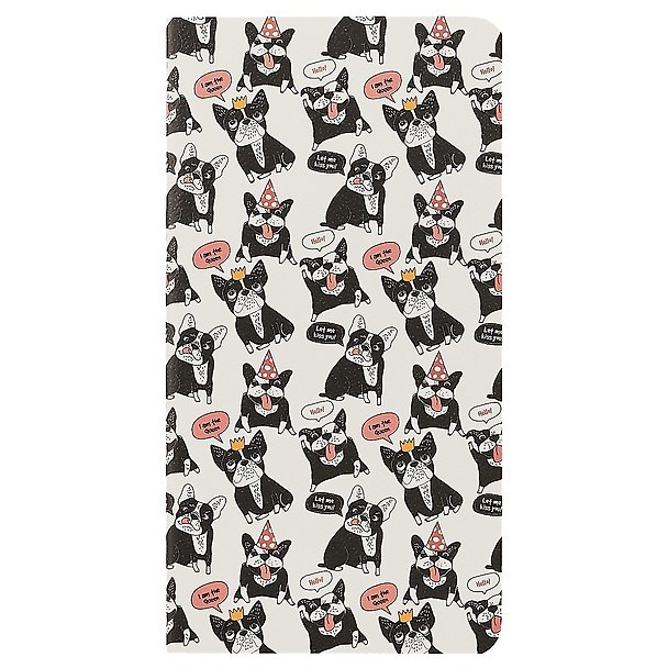Записная книжка «Woof» А6+, 24 листа в клетку, сшивка, Kairui, в ассортименте 248889 — 1